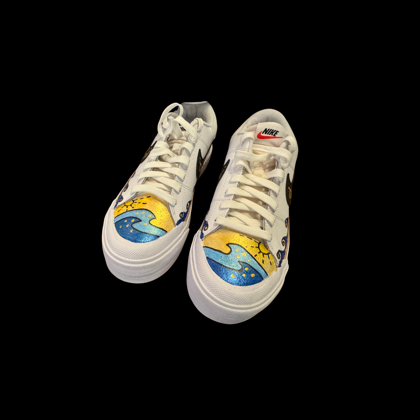 Aloha Waves Tattoo Nike Design