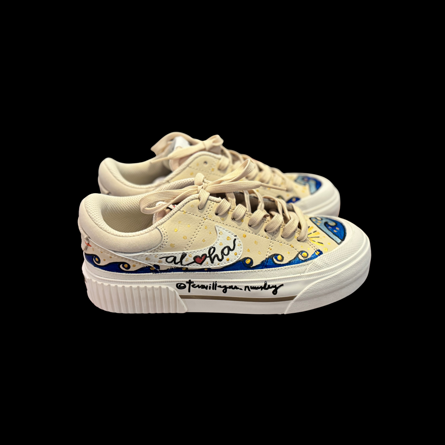 Aloha Wave Nike Design