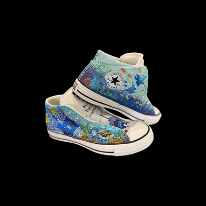 Mid High Top Converse Custom