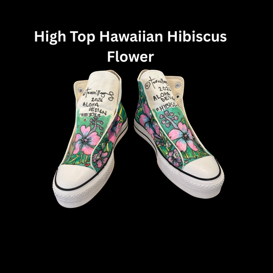 High Top Hawaiian Hibiscus Flower